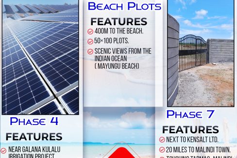 Malindi Beach Plots